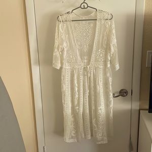 Lace Swimsuit coverup.